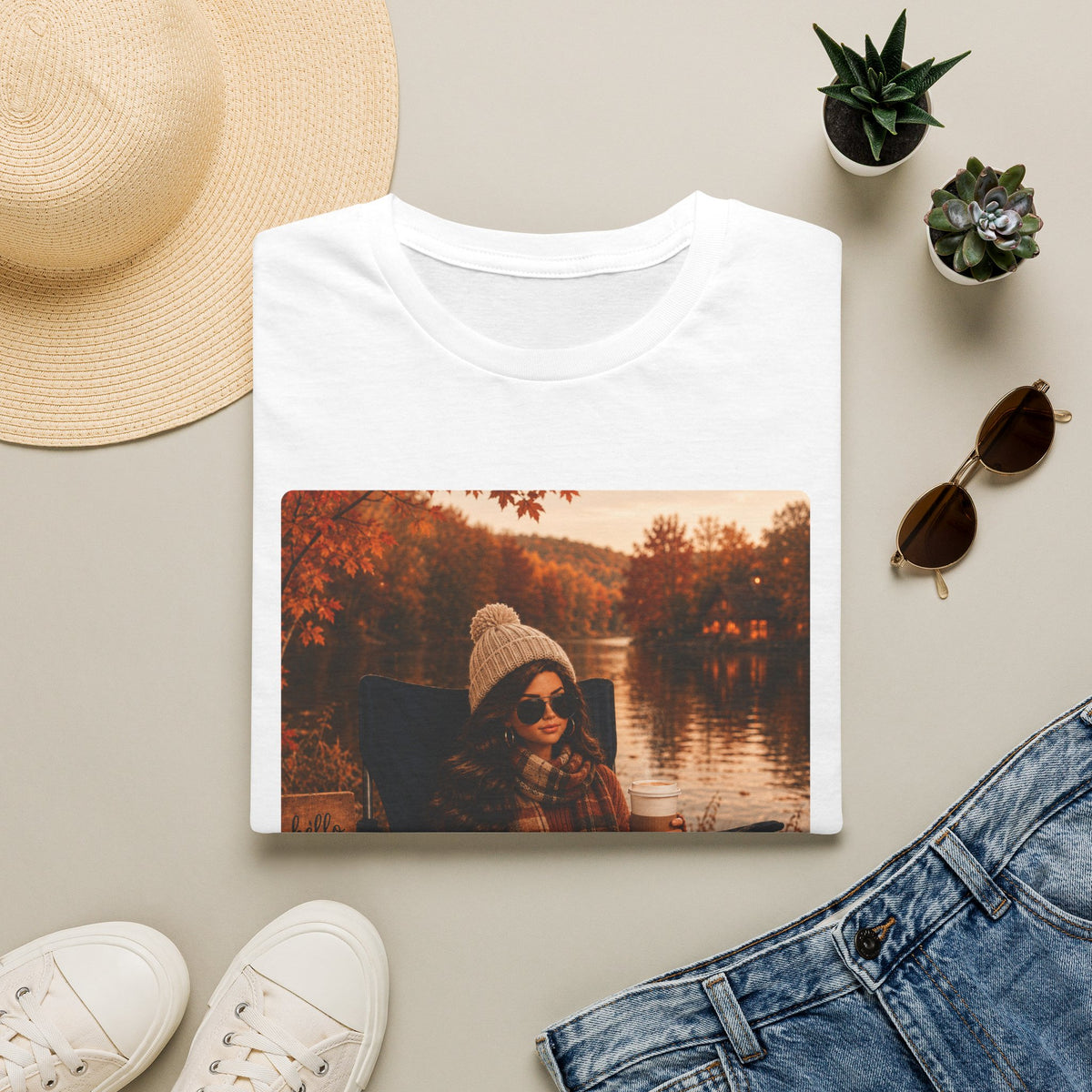 Mentally I'm Here Tee - Gildan