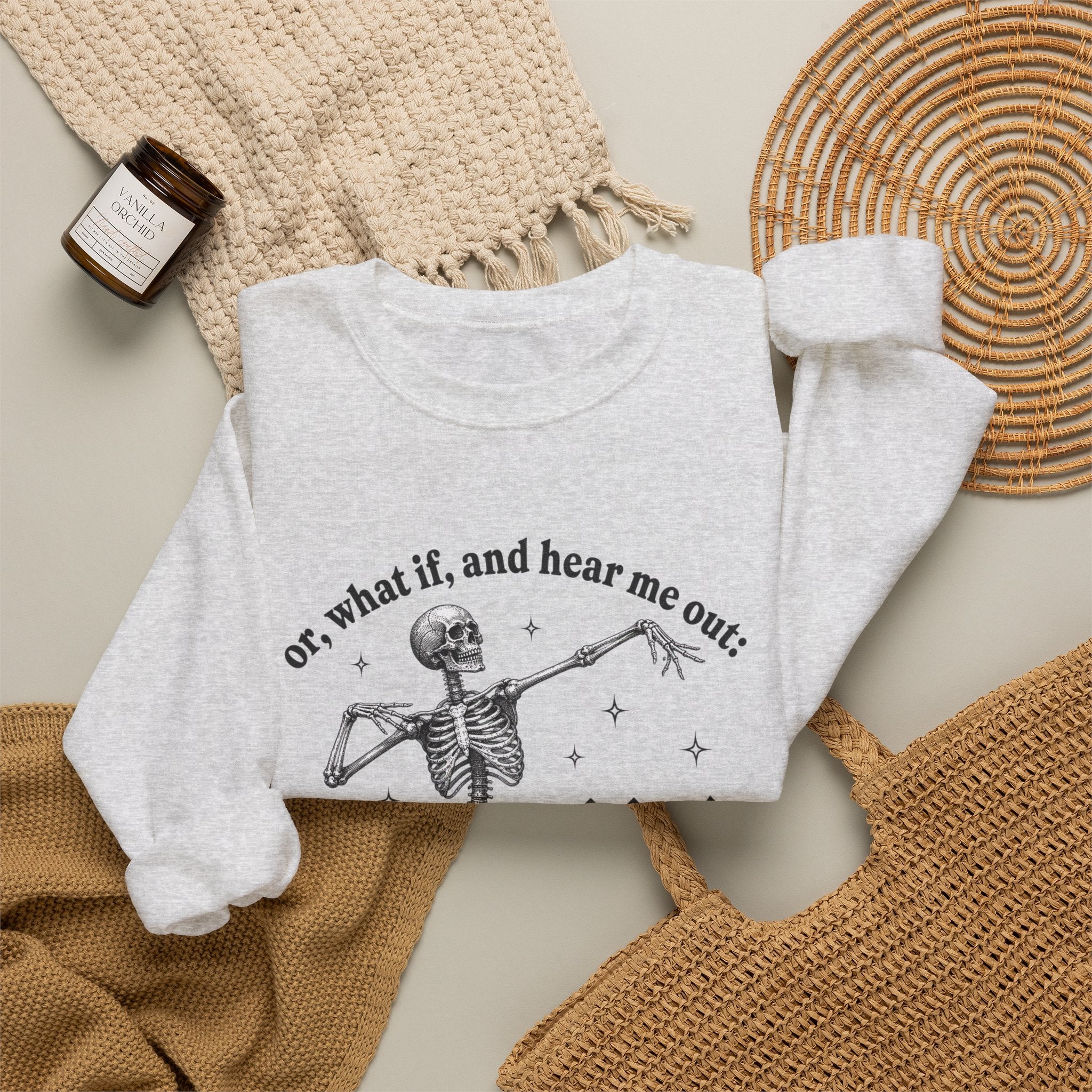 Or What If And Hear Me Out Sweatshirt - Gildan