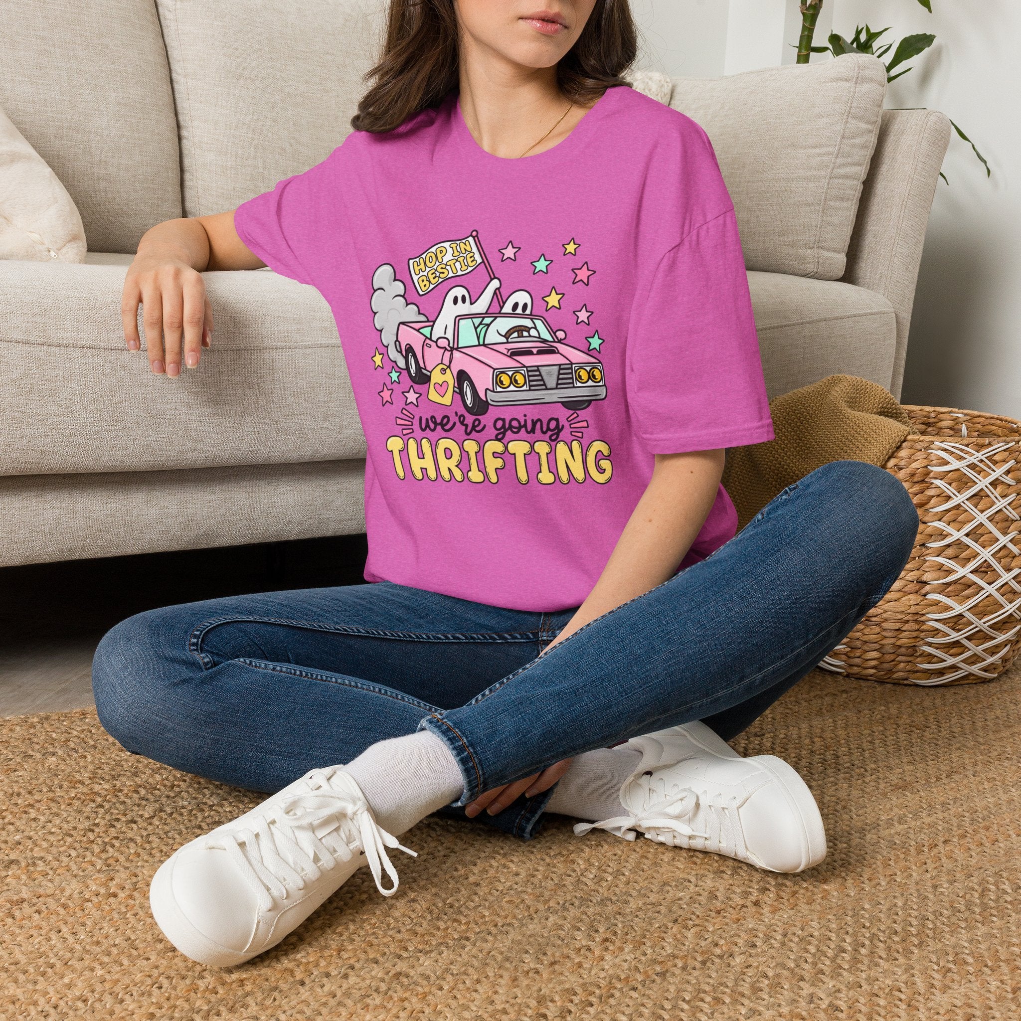 Hop In Bestie Tee - Gildan