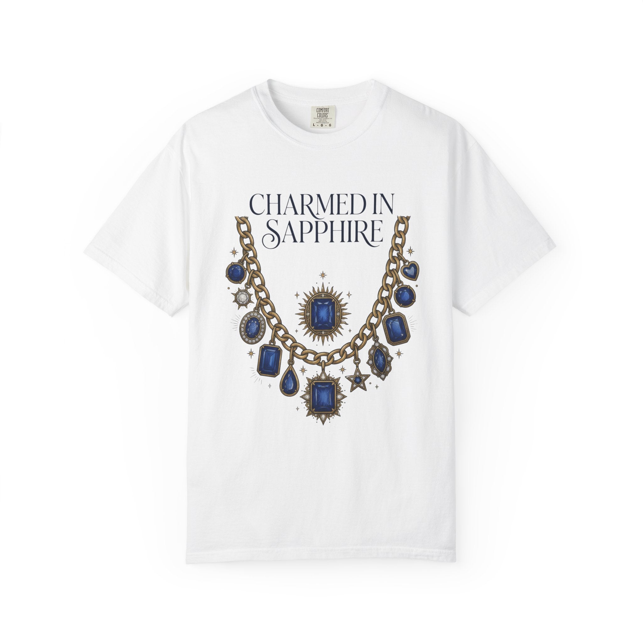 Charmed in Sapphire Tee - Comfort Colors