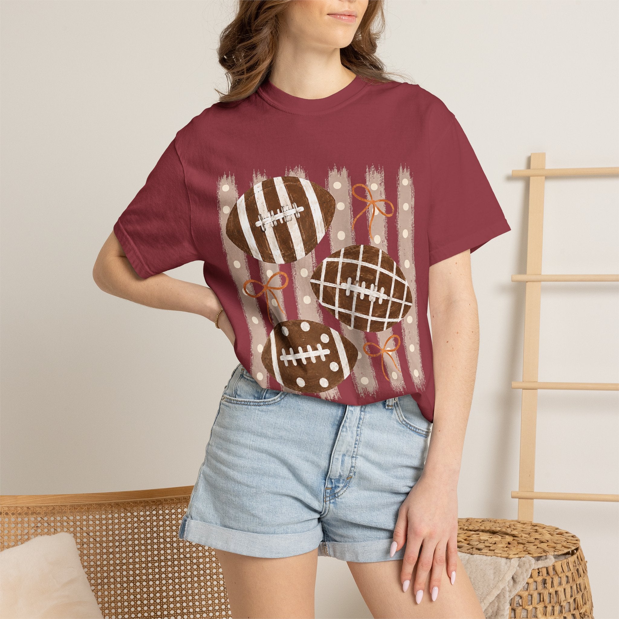 Football Time Tee - Comfort Colors