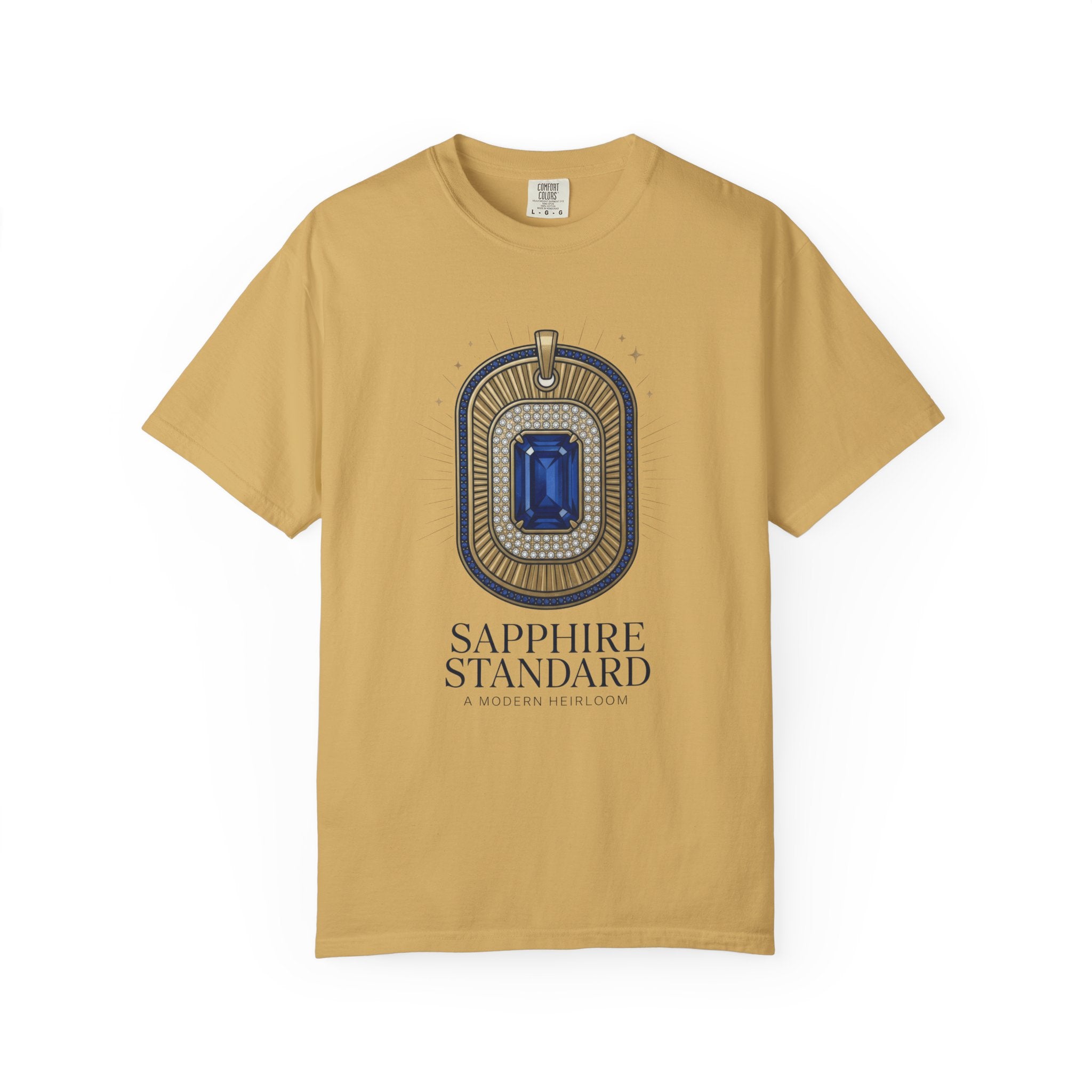 The Sapphire Standard Tee - Comfort Colors