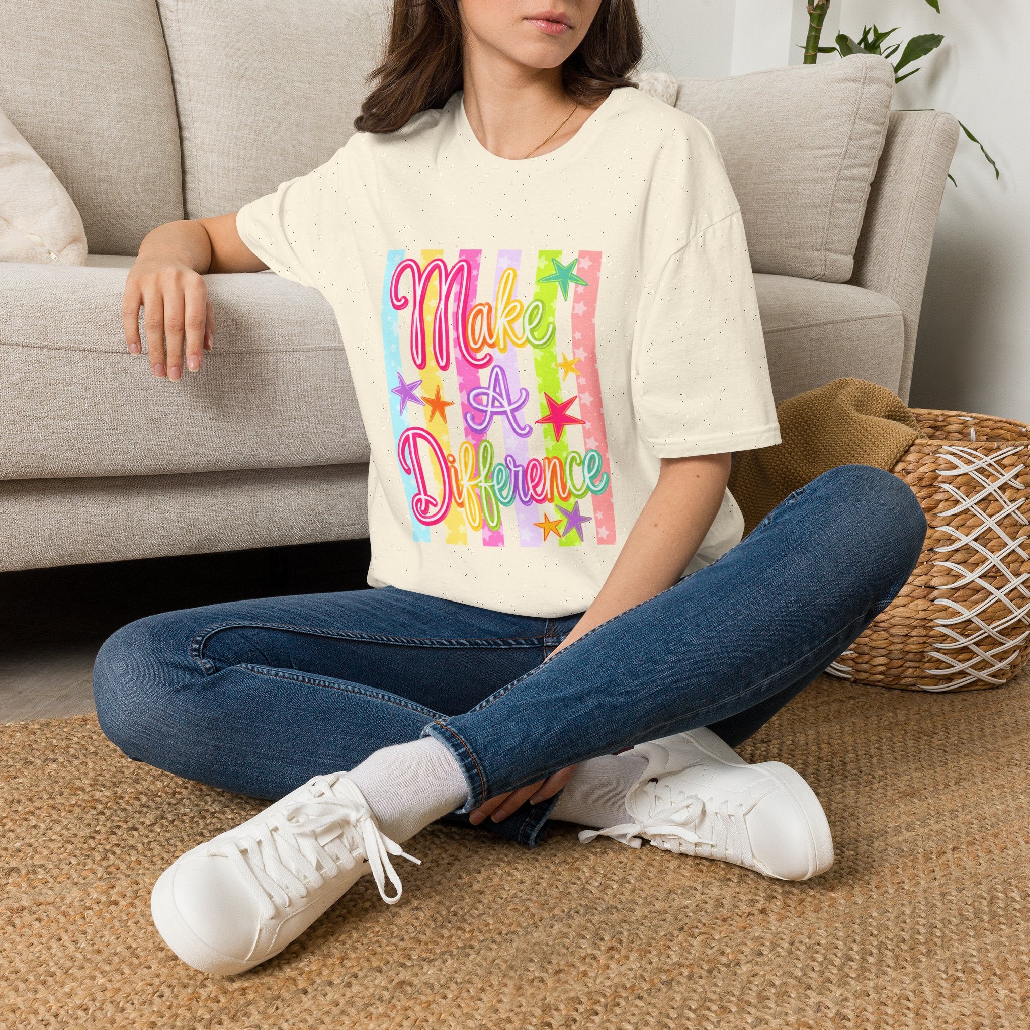 Make a Difference Tee - Gildan