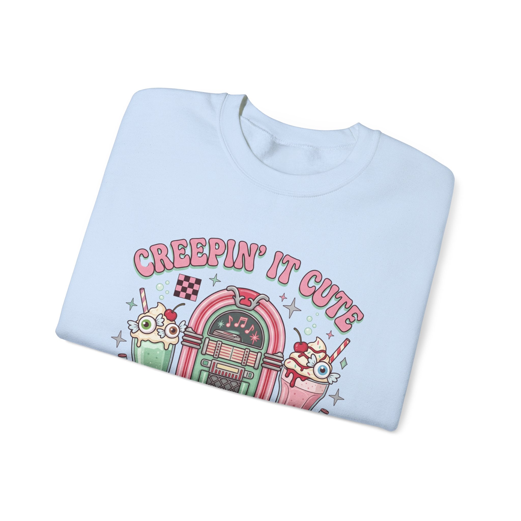 Creepin' It Cute Sweatshirt - Gildan