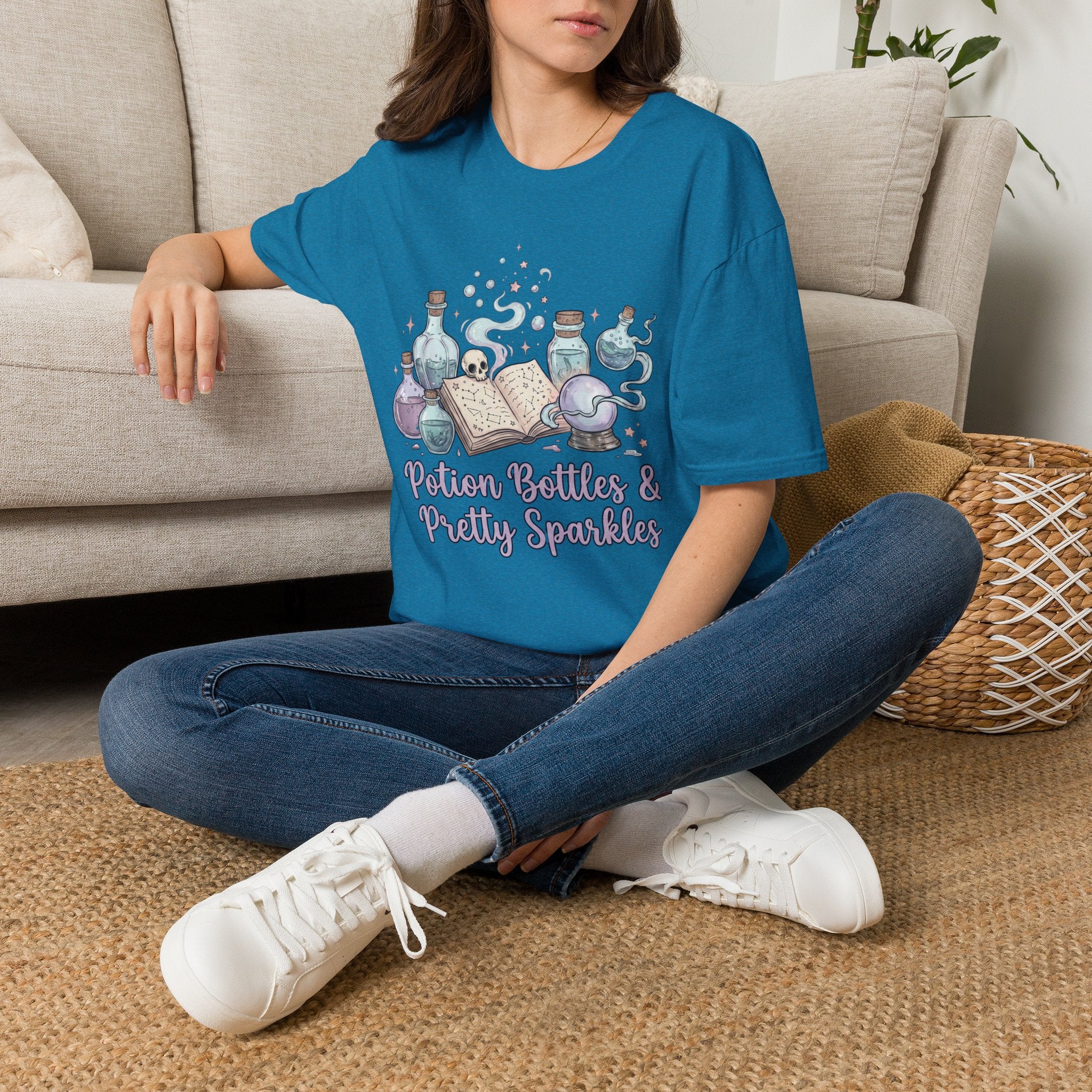 Potion Bottles and Pretty Sparkles Tee - Gildan