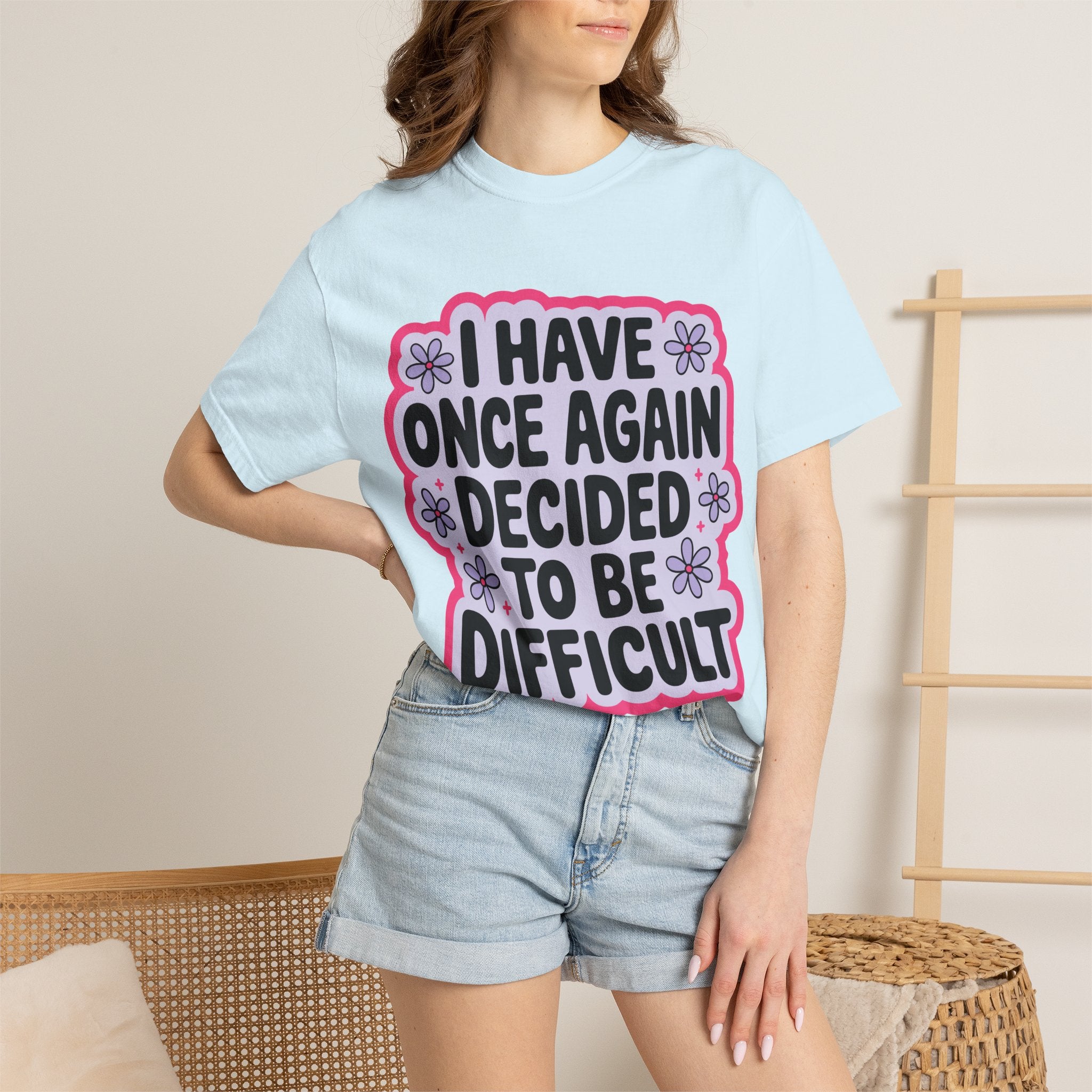 I Have Decided Once Again Tee - Comfort Colors