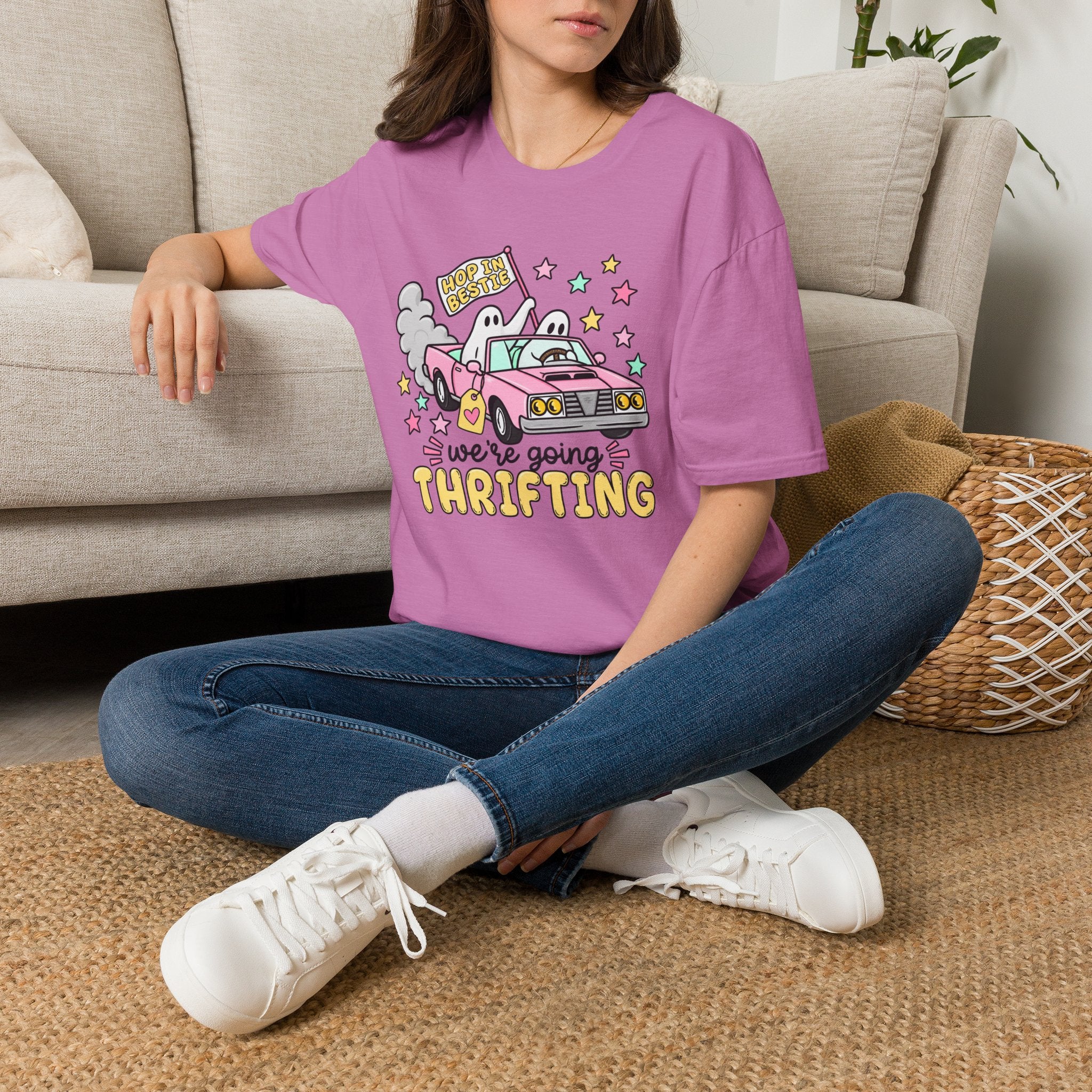 Hop In Bestie Tee - Gildan