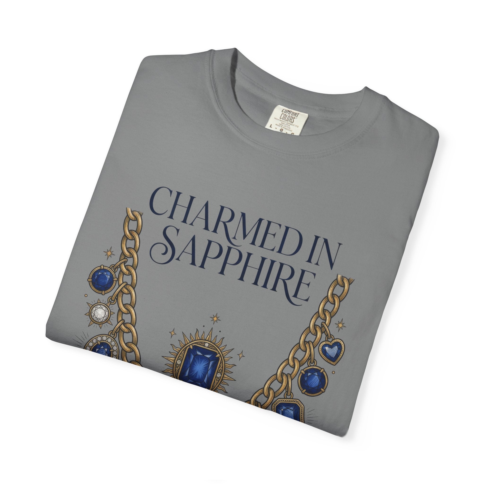 Charmed in Sapphire Tee - Comfort Colors