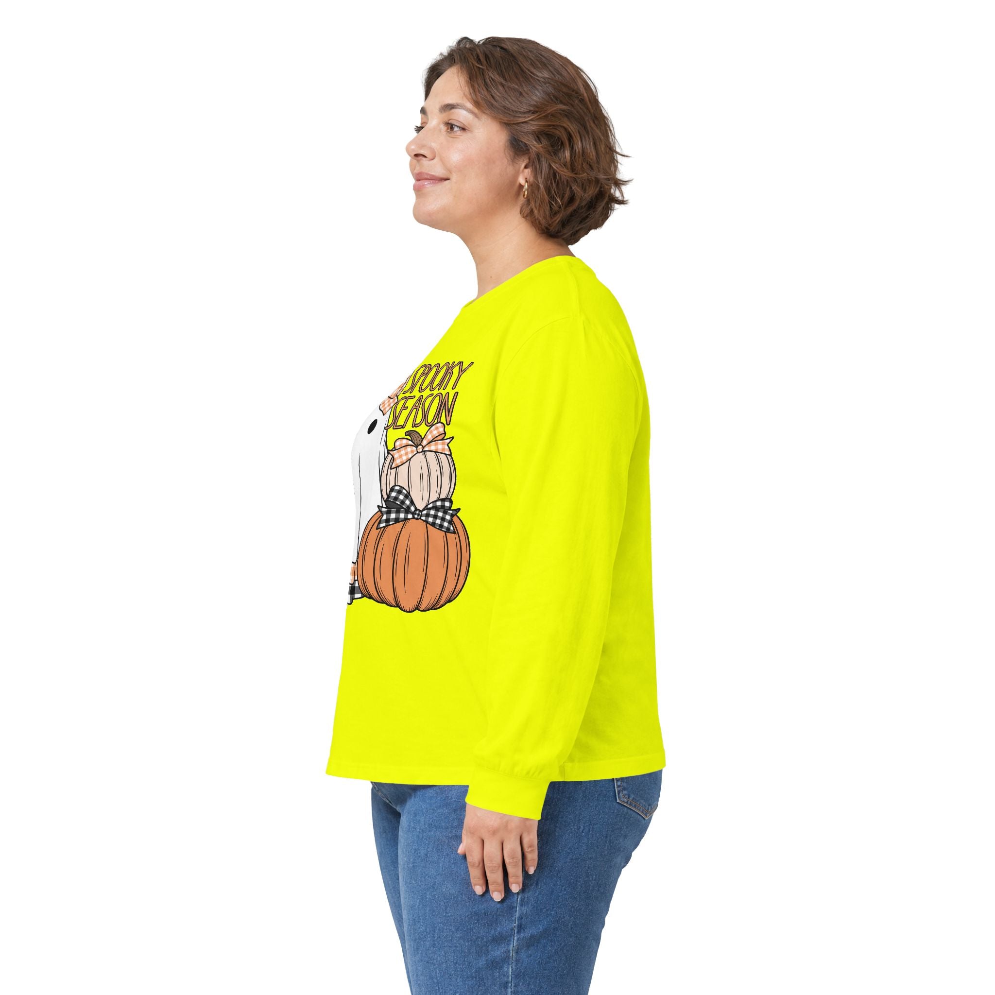 The Bow Ghost Long Sleeve Tee - Gildan