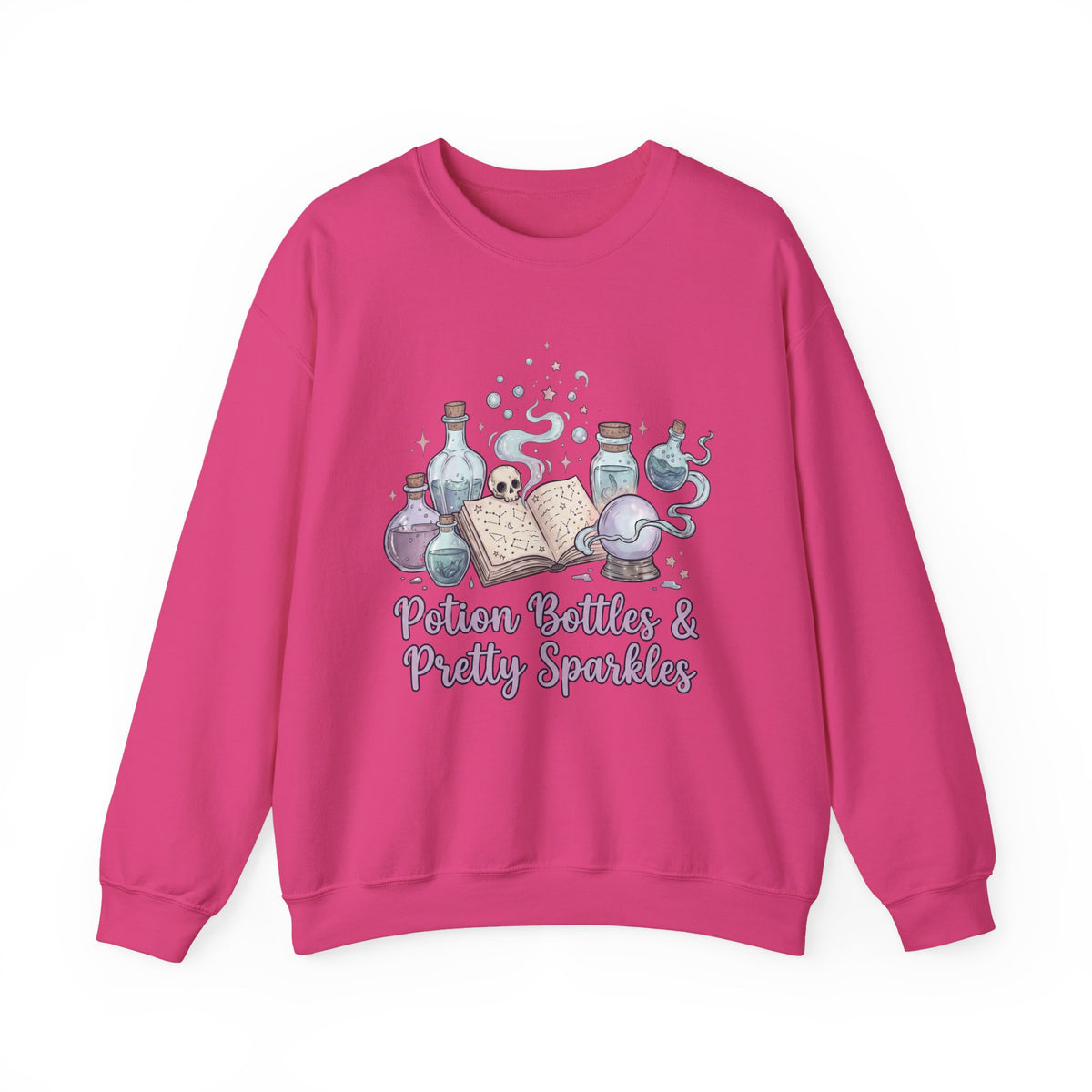 Potion Bottles and Pretty Sparkles Sweatshirt - Gildan