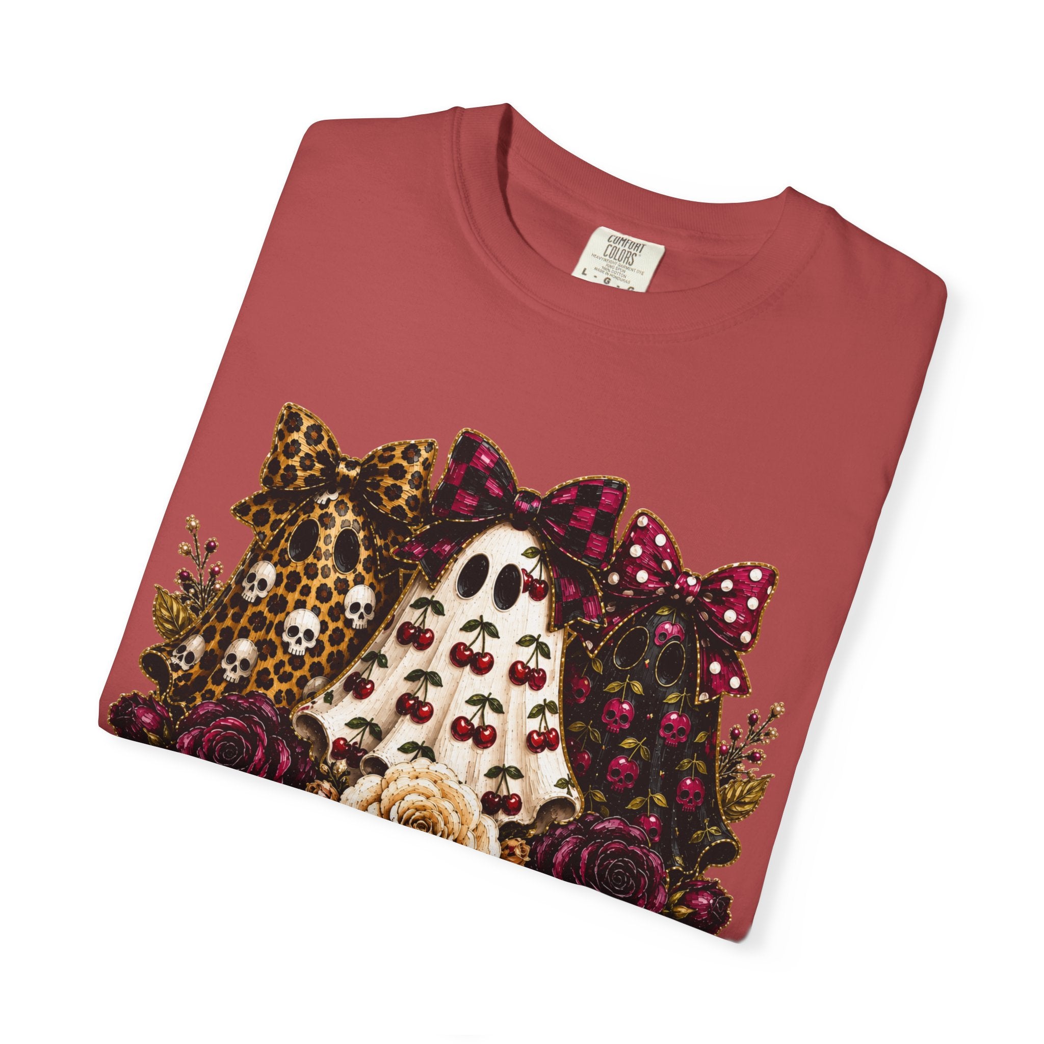 Cherry Ghosts Tee - Comfort Colors
