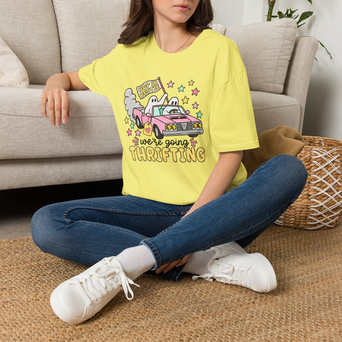 Hop In Bestie Tee - Gildan