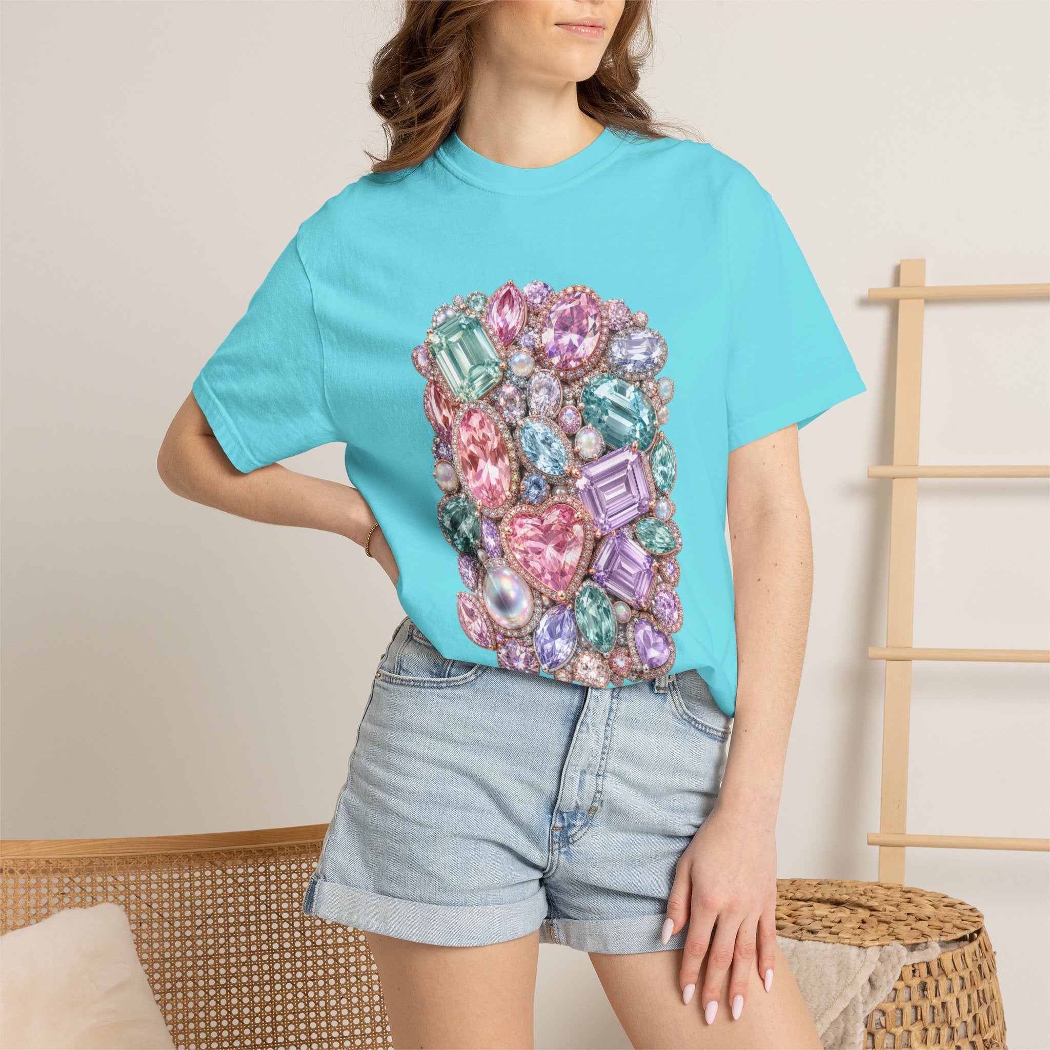 Halo Gemstone Tee - Comfort Colors