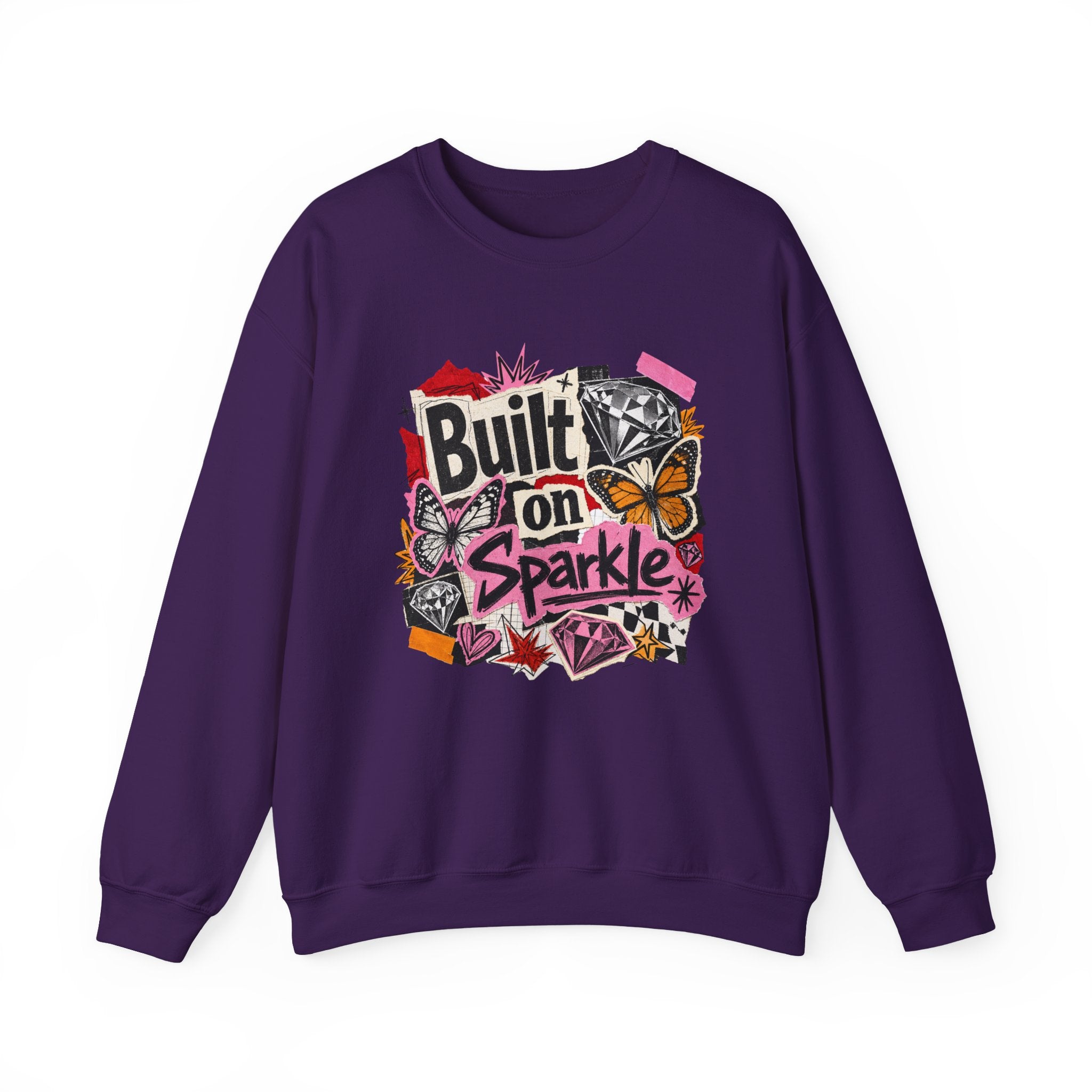 Built on Sparkle Sweatshirt - Gildan