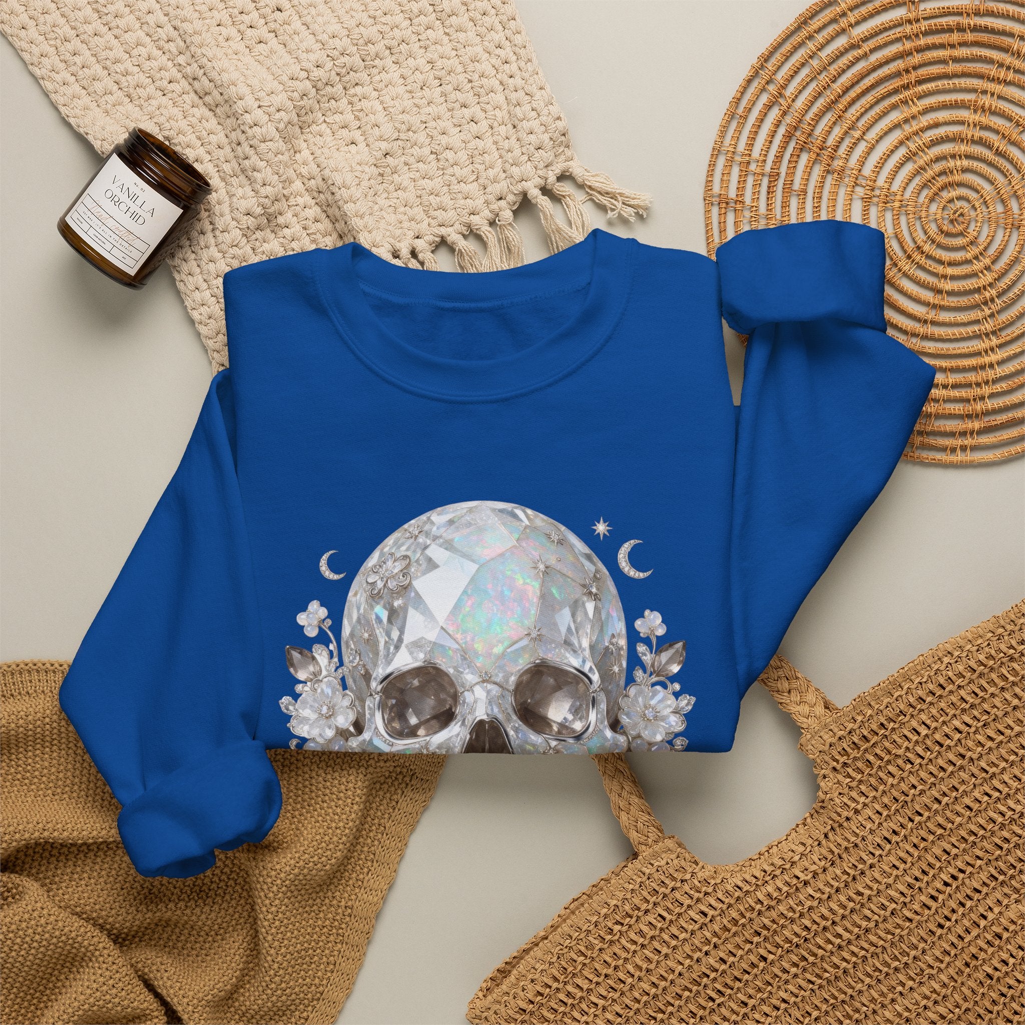 The Moonstone Skull Sweatshirt - Gildan