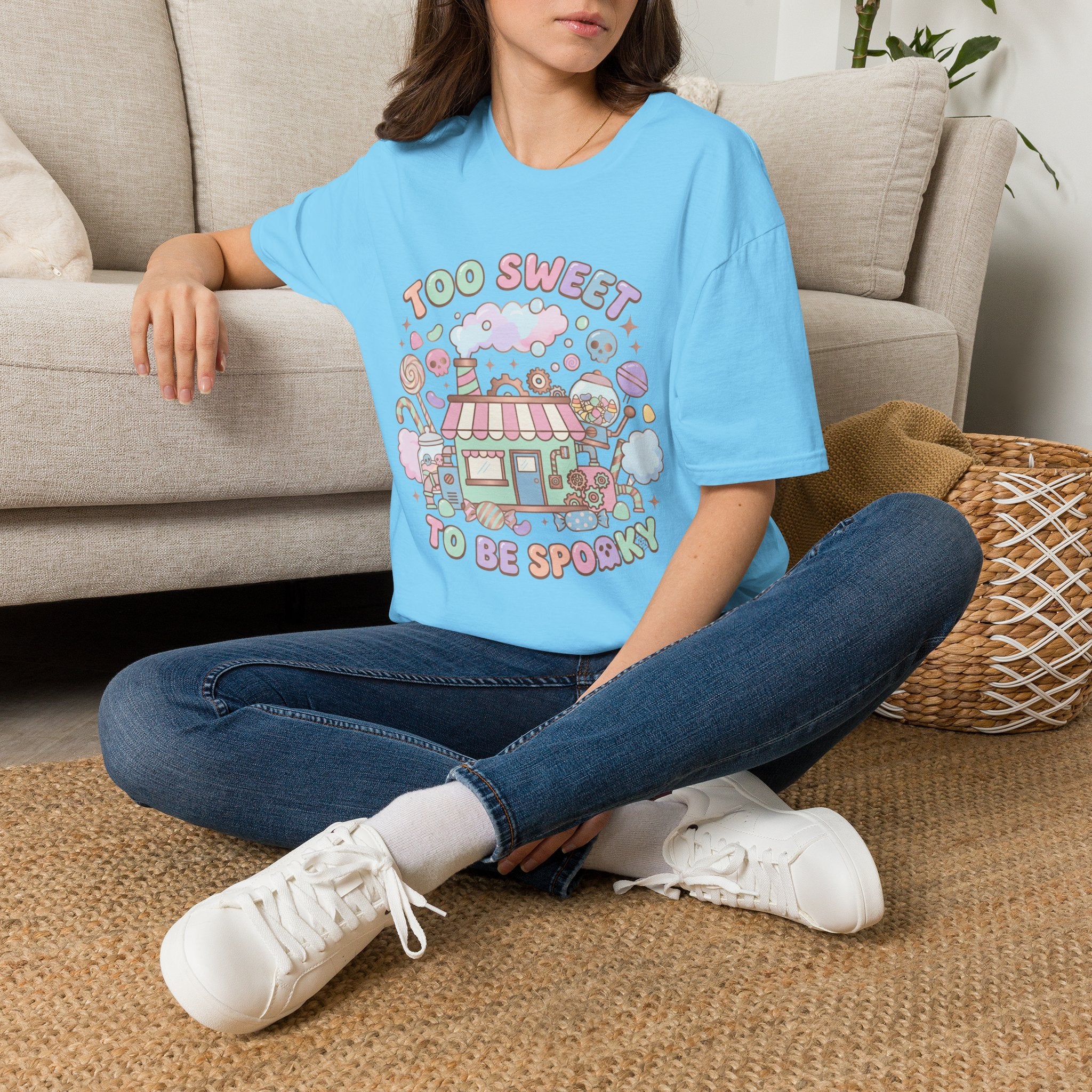 Too Sweet To Be Spooky Tee - Gildan