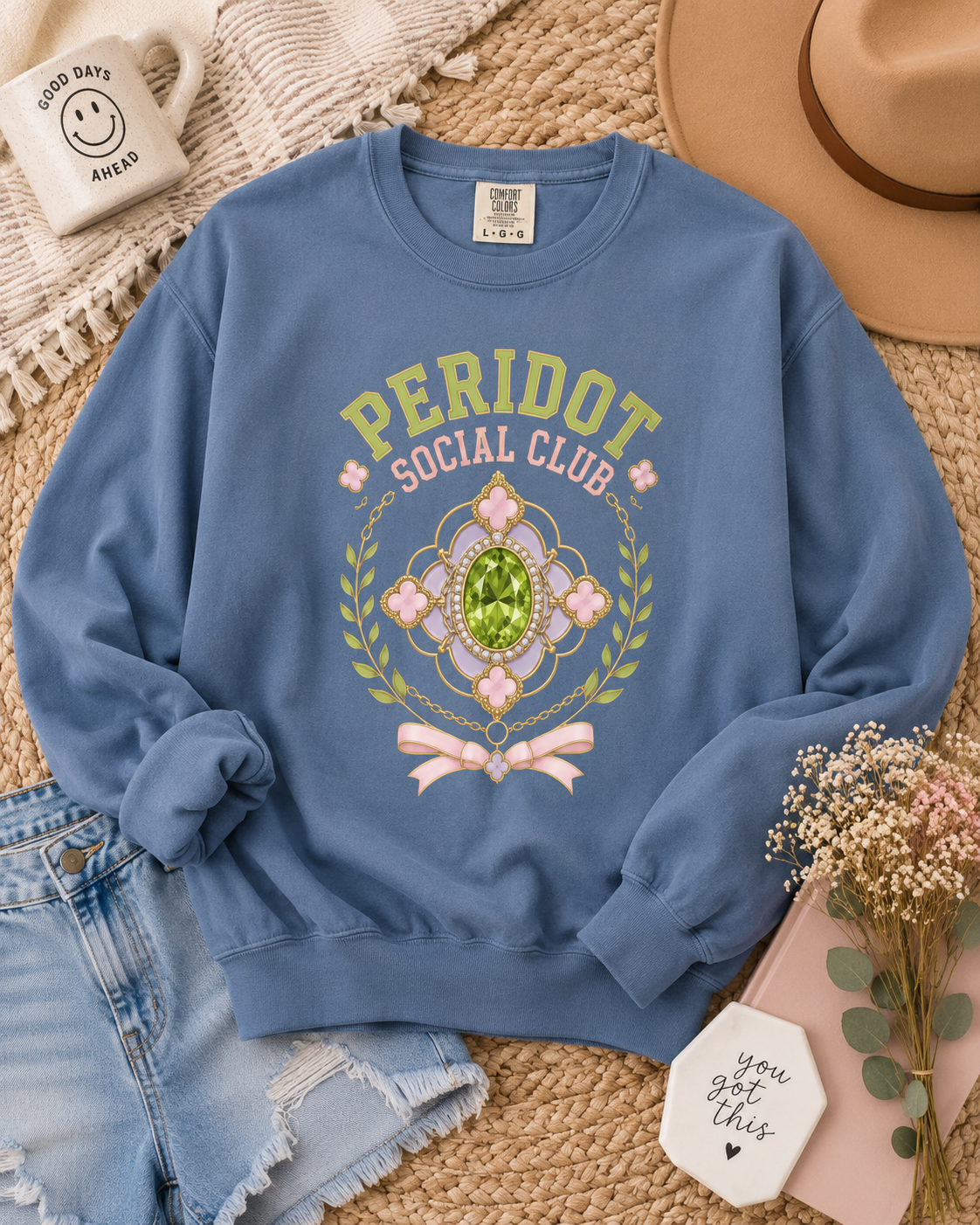 Peridot Social Club Sweatshirt