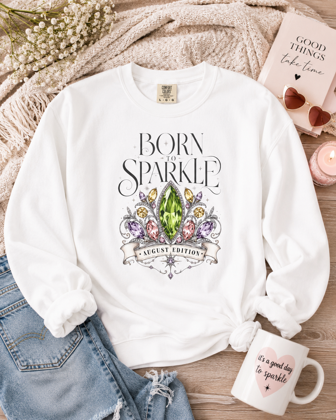 Born To Sparkle Sweatshirt
