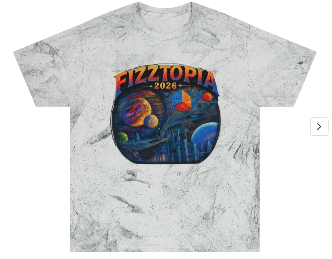 Daddy Ring Bomb's Fizztopia Galaxy Shirt Marbled Wash - Comfort Colors
