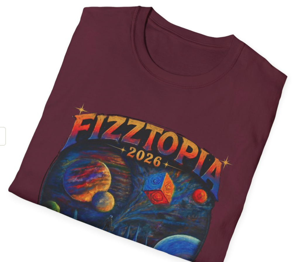 Daddy Ring Bomb's Fizztopia Galaxy Shirt - Gildan Tee