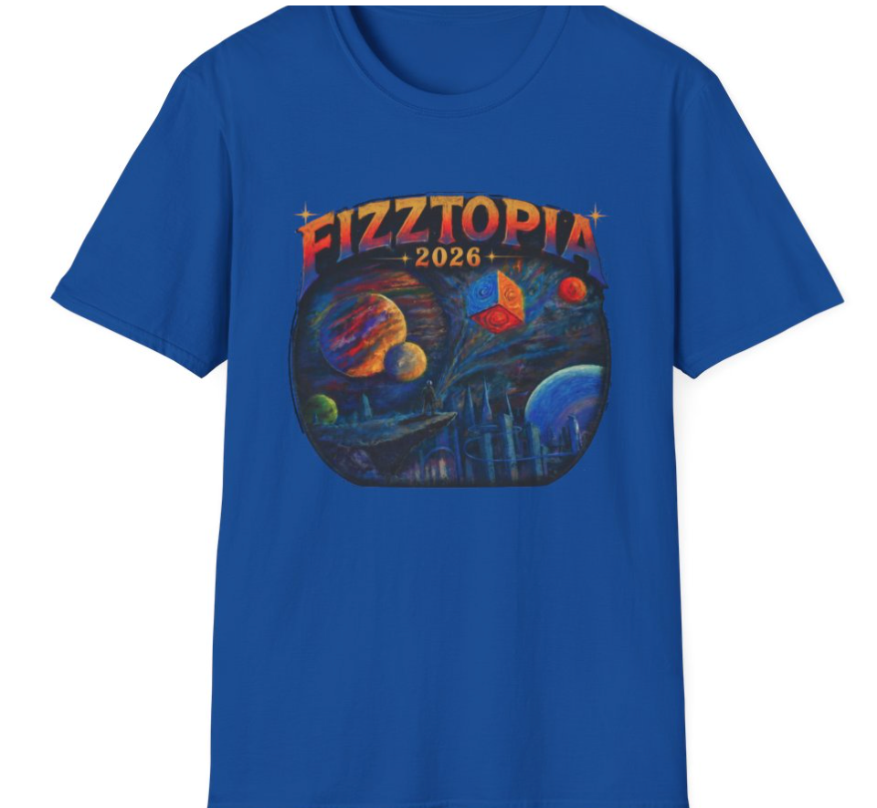 Daddy Ring Bomb's Fizztopia Galaxy Shirt - Gildan Tee