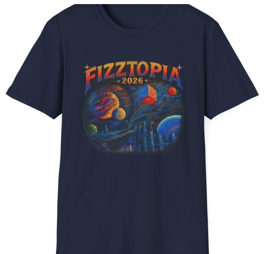 Daddy Ring Bomb's Fizztopia Galaxy Shirt - Gildan Tee