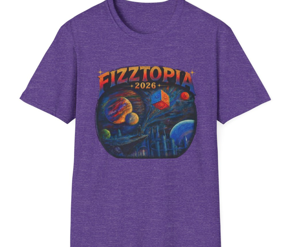 Daddy Ring Bomb's Fizztopia Galaxy Shirt - Gildan Tee