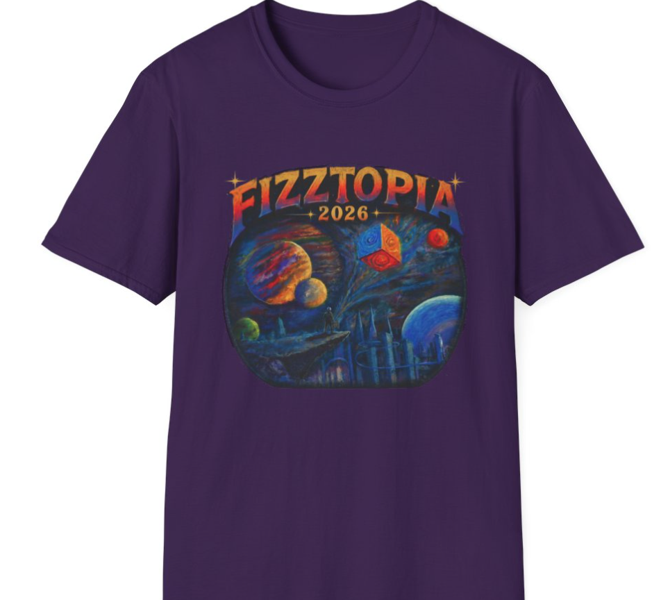 Daddy Ring Bomb's Fizztopia Galaxy Shirt - Gildan Tee