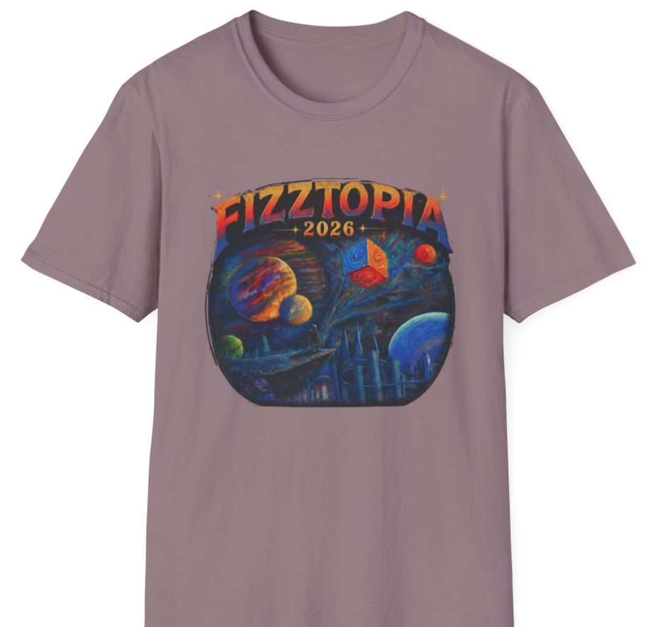 Daddy Ring Bomb's Fizztopia Galaxy Shirt - Gildan Tee